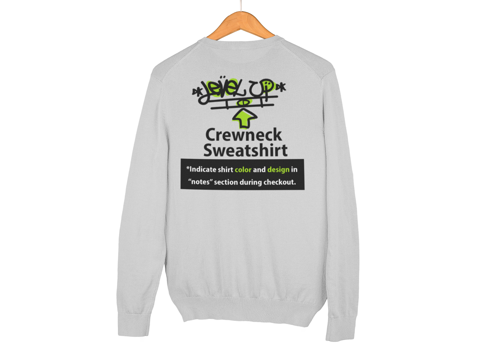 2024 Level Up Catalog Crewneck Sweatshirt City on a Hill Clothing Company