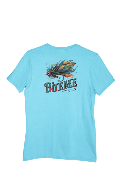 OMG Tees! "Bite Me" Fishing Shirt