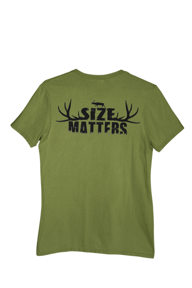 OMG Tees! "Size Matters" funny hunting shirt