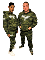 Level Up Clothing Co. Premium Camo Hoodie