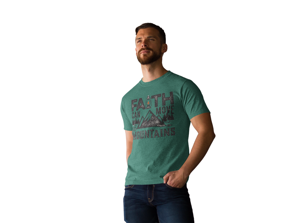 City a Clothing "Faith Moves Mountains" T-Shirt – City on a Hill Clothing Company