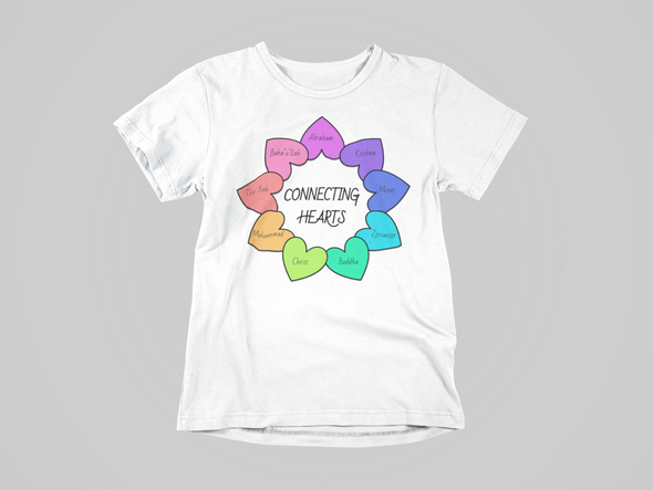 Level Up Clothing co.  "Connecting Hearts" Shirt