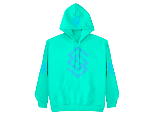At Cost Streets Credo Minty Blue Hoodie